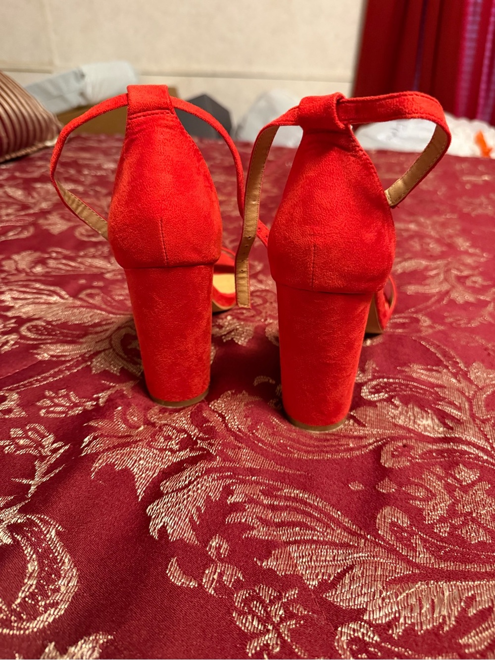 3 Pair of Ankle-Strap Heels Shoes - Picture 10 of 16